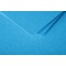 Clairefontaine 2822C - Paquet de 25 Cartes Doubles - Format Carre 13,5x13,5cm - 210g/m² - Coloris Turquoise - Cartons d'Invitati
