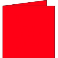 POLLEN Pqts de 25 Carte 210g pliee 135x135 rouge groseille