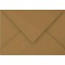 Clairefontaine 29000C - Un paquet de 20 enveloppes Pollen gommees 7,5x10 cm 120g, Kraft brun