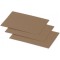 Clairefontaine 29010C - Un paquet de 25 cartes Pollen 7x9,5 cm 210g, Kraft brun