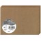 Clairefontaine 29026C - Un paquet de 25 cartes pliees Pollen 11x15,5 cm 210g, Kraft brun