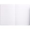 Clairefontaine 3166C Un Cahier Agrafe - A4 21x29,7 cm - 96 Pages Lignees - Papier Blanc 90 g - Couverture Carte Pelliculee Coule