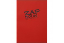 Lot de 5 : Clairefontaine 3354C Carnet Encolle Zap Book - 160 Feuilles Papier Croquis 100% Recycle - A4 21x29,7 cm 80g - Couleur
