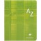 Clairefontaine 3748C Un Repertoire Alphabetique Agrafe - 17x22 cm 96 Pages Grands Carreaux Papier Clairefontaine Blanc 90 g - Co