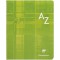 Clairefontaine 3748C Un Repertoire Alphabetique Agrafe - 17x22 cm 96 Pages Grands Carreaux Papier Clairefontaine Blanc 90 g - Co