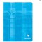 Lot de 5 : Clairefontaine 3781C Un Cahier Agrafe - 17x22 cm 144 Pages Grands Carreaux Papier Clairefontaine Blanc 90 g - Couvert