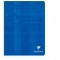 Lot de 5 : Clairefontaine 3781C Un Cahier Agrafe - 17x22 cm 144 Pages Grands Carreaux Papier Clairefontaine Blanc 90 g - Couvert