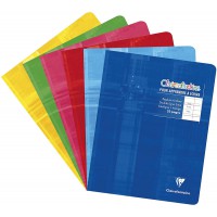 Lot de 25 : Clairefontaine 3793C - Un cahier d'ecriture pique "Clairenfantine" 32 pages 17x22cm 90g lignees DL 3 mm I, couvertur