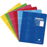 Clairefontaine 3794C - Un cahier d'ecriture pique "Clairenfantine" 32 pages 17x22 cm 90g grands carreaux DL 3 mm IV,