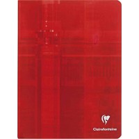 Clairefontaine 3997C - Un cahier d'ecriture pique "Clairenfantine" 32 pages 17x22cm 90g lignees DL 5 mm, couverture carte pellic
