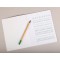 Lot de 25 : Clairefontaine 3999C - Un cahier d'ecriture pique "Clairenfantine" 32 pages 17x22cm 90g lignees DL 2 mm IV, couvertu