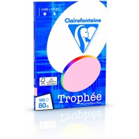 Clairefontaine 4100C Ramette de 5 x 20 feuilles de papier Trophee 80 g/m² (Couleurs pastel) (Import Allemagne)