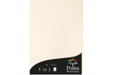 Clairefontaine 4204C - etui de 50 Feuilles - Format A4 (21x29,7cm) - 120g/m² - Coloris Ivoire - Papier d'Invitation Evenements e