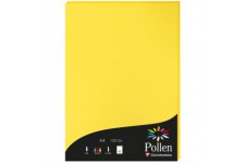 Clairefontaine 4217C - etui de 50 Feuilles - Format A4 (21x29,7cm) - 120g/m² - Coloris Jaune Soleil - Papier d'Invitation Evenem