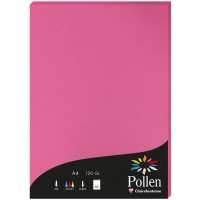 Clairefontaine 4221C - etui de 50 Feuilles - Format A4 (21x29,7cm) - 120g/m² - Coloris Rose Fuchsia - Papier d'Invitation Evenem