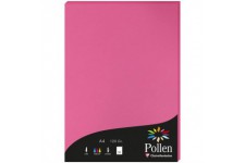 Clairefontaine 4221C - etui de 50 Feuilles - Format A4 (21x29,7cm) - 120g/m² - Coloris Rose Fuchsia - Papier d'Invitation Evenem