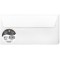 Clairefontaine 50035C - Paquet de 20 Enveloppes Auto-Adhesives - Format DL (11x22cm) - 120g/m² - Coloris Blanc Irise - Invitatio