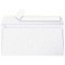 Clairefontaine 50035C - Paquet de 20 Enveloppes Auto-Adhesives - Format DL (11x22cm) - 120g/m² - Coloris Blanc Irise - Invitatio