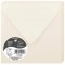 Clairefontaine 50048C - Paquet de 20 Enveloppes Gommees - Format Carre (14x14cm) - 120g/m² - Coloris Ivoire Irise - Invitation E