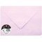 Clairefontaine 51302C - Paquet de 20 Enveloppes Gommees - Format C5 (16,2x22,9cm) - 120g/m² - Coloris Rose Dragee - Invitation E
