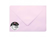 Clairefontaine 51302C - Paquet de 20 Enveloppes Gommees - Format C5 (16,2x22,9cm) - 120g/m² - Coloris Rose Dragee - Invitation E