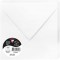 Clairefontaine 5433C - Paquet de 20 Enveloppes Gommees - Format Carre 16,5x16,5cm - 120g/m² - Coloris Blanc - Invitation Eveneme