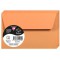Clairefontaine 10334C - Sachet de 5 Cartes Simples - Format 10,5x14,8cm - 210g/m² - Coloris Poudre de Corail - Invitation Evenem