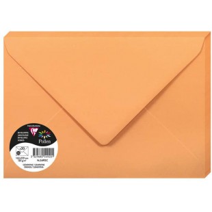 Clairefontaine 10335C - Sachet de 5 Cartes Simples - Format 10,5x14,8cm - 210g/m² - Coloris Essence de Rose - Invitation Eveneme