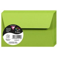 Clairefontaine 11126C - Paquet de 25 Cartes Simples - Format Carre 16x16cm - 210g/m² - Coloris Framboise - Cartons d'Invitation 
