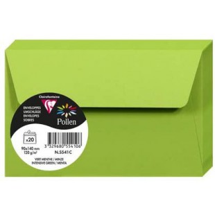 Clairefontaine 11126C - Paquet de 25 Cartes Simples - Format Carre 16x16cm - 210g/m² - Coloris Framboise - Cartons d'Invitation 
