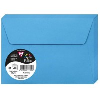 Clairefontaine 11218C - Paquet de 25 Cartes Simples - Format 7x9,5cm - 210g/m² - Coloris Canari - Cartons d'Invitation Evenement