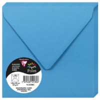 Clairefontaine 11224C - Paquet de 25 Cartes Simples - Format 7x9,5cm - 210g/m² - Coloris Rose Fuchsia - Cartons d'Invitation Eve