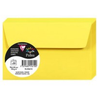 Clairefontaine 11239C - Paquet de 25 Cartes Simples - Format 7x9,5cm - 210g/m² - Coloris Bleu Lavande - Cartons d'Invitation Eve