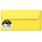 Clairefontaine 11279C - Paquet de 20 Cartes Simples - Format 7x9,5cm - 210g/m² - Coloris Jaune soleil - Cartons d'Invitation Eve
