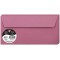Lot de 10 : Clairefontaine 55655C - 20 Enveloppes Auto-Adhesives - Format DL (11x22cm) - 120g/mÂ² - Coloris Rose Hortensia - Inv