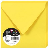 Clairefontaine 11287C - Paquet de 25 Cartes Simples - Format 7x9,5cm - 210g/m² - Coloris Blanc Irise - Cartons d'Invitation Even