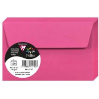 Clairefontaine 11291C - Paquet de 25 Cartes Simples - Format 7x9,5cm - 210g/m² - Coloris Argent - Cartons d'Invitation Evenement