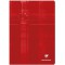 Clairefontaine Cahier reliure piqure avec grands carreaux 21 x 29,7 cm 144 pages Coloris aleatoire