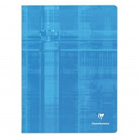 CLAIREFONTAINE Lot de 5 Cahiers pique 24x32 cm 96p 90g Seyes Coloris Aleatoire 