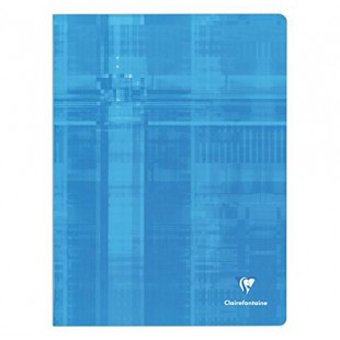 CLAIREFONTAINE Lot de 5 Cahiers pique 24x32 cm 96p 90g Seyes Coloris Aleatoire 