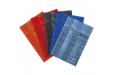 Lot de 5 : Clairefontaine 66131C Un Bloc Pupitre Agrafe Perfore - A4+ 21x31,8 cm - 160 Pages Detachables Grands Carreaux - Papie