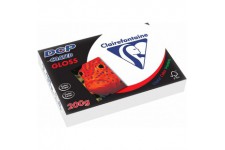 Clairefontaine Ramette 250 feuilles A4 200g DCP coated brillant 2 faces