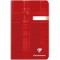 Clairefontaine 69602C Un Carnet Dos Toile - 11x17 cm - 192 pages Petits Carreaux - Papier Blanc 90 g - Couverture Car