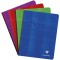 Lot de 5 : Clairefontaine 69741C Un Cahier Broche Dos Toile - 17x22 cm - 192 Pages Grands Carreaux - Papier Blanc 90 g - Couvert