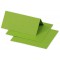 Clairefontaine 75021C - Paquet de 25 Marque-Places - Format 8,5x8cm - 210g/m² - Coloris Vert Menthe - Invitation Evenements et C