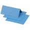 Clairefontaine 75041C - Paquet de 25 Marque-Places - Format 8,5x8cm - 210g/m² - Coloris Turquoise - Invitation Evenements et Cor