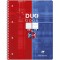 Clairefontaine 82526C Duo Book Cahier Reversible a  Spirale Perfore - A4+ 22,5x29,7 cm - 160 Pages (80 Pages Petits Carreaux + 8