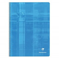 CLAIREFONTAINE Lot de 10 Cahiers reliure integrale 24x32 180 pages 90g seyes 