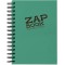 Lot de 5 : Clairefontaine 8355C Carnet Spirale Zap Book - 160 Feuilles Papier Croquis 100% Recycle - A5 14,8x21 cm 80g - Couleur