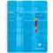 Clairefontaine 8756C - Un cahier de texte a  spirale 144 pages 17x22 cm 90g avec touches de couleurs detachables, couverture car